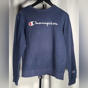 Champion Blue Crewneck Sweatshirt